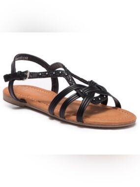 Report Coletta Braided Sandal Black Size 4
